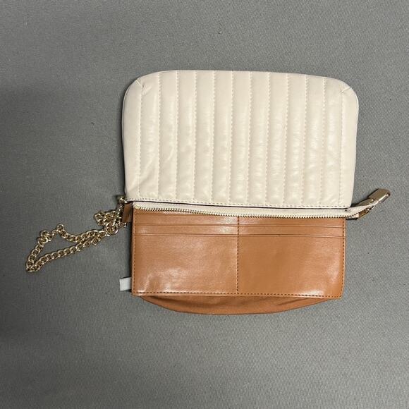 Coach Nolita 19 With Chain With Linear Quilting Chalk‎ White - Picture 11 of 16